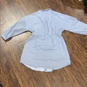 Charlotte Russe Dresses - Blue and white stripped collared dress Charlotte Russe Dresses - Blue and white stripped collared dress